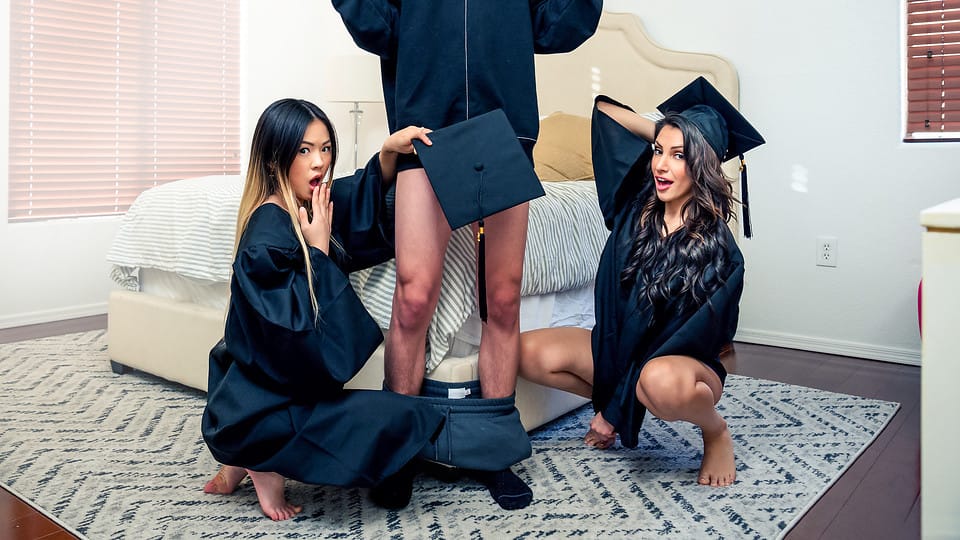 Hime Marie and Lulu Chu – Stepsisters Graduation Day