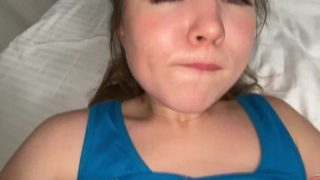 Suggestive Sweetheart Sexy Teen Gets The Cum Out