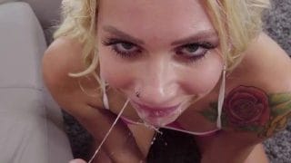 Radiant Baby Chanel Grey Allures With Her Butt