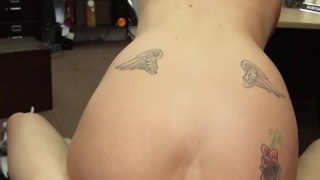 Radiant Pervert Sexy Teen Slams A Stiff Dick